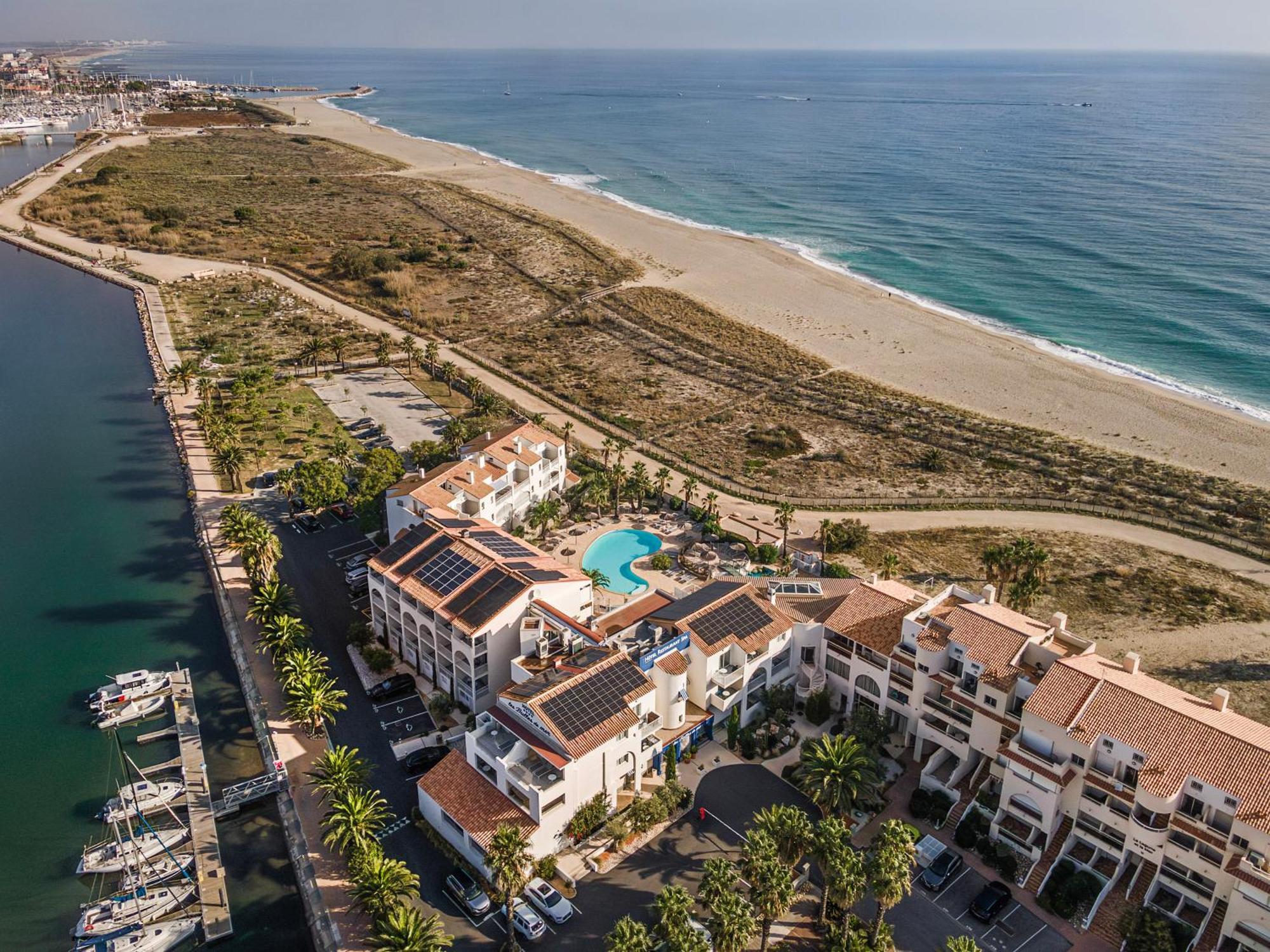 Les Bulles De Mer - Hotel & Spa Sur La Plage Saint-Cyprien  Esterno foto