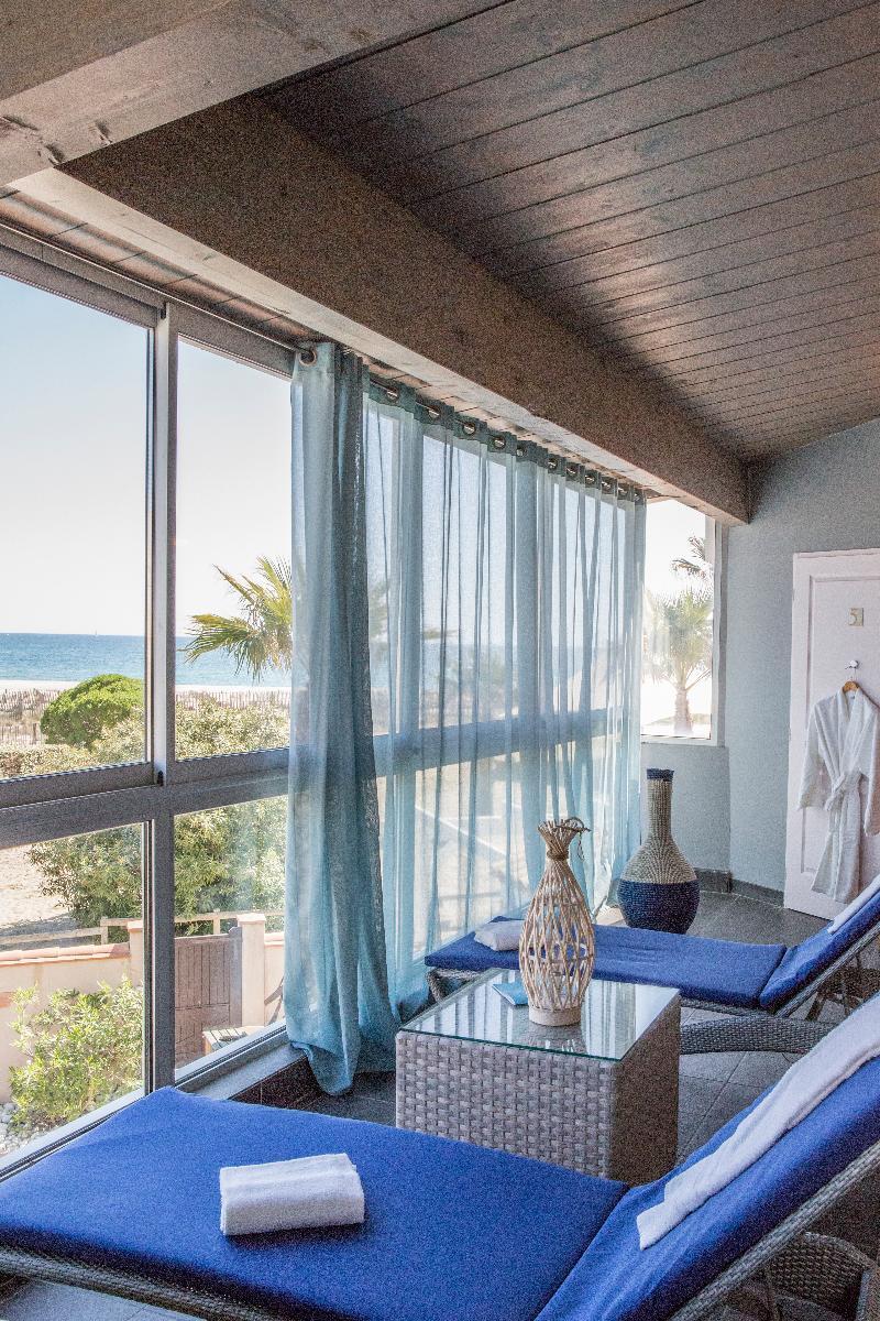Les Bulles De Mer - Hotel & Spa Sur La Plage Saint-Cyprien  Esterno foto